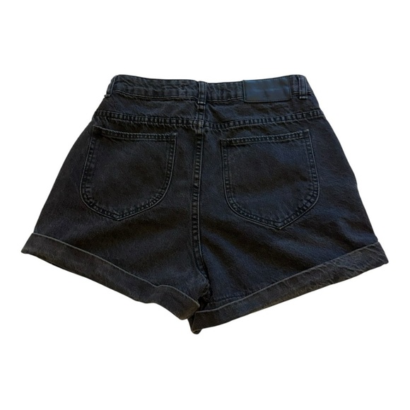 Zara Women's Black Denim Shorts - Size 4 - Picture 2 of 9